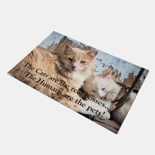 Katten Deurmat (Schuin)