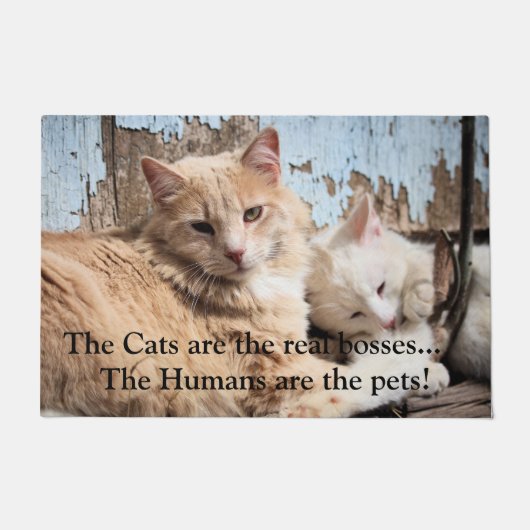 Katten Deurmat (Voorkant)