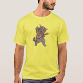 Katten die banjo spelen t-shirt (Voorkant)