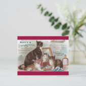 Katten die Cologne Victoriaans handelskaart verkop Briefkaart (Staand voorkant)