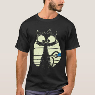 Katten die Darts Spelen Darter Kat T-shirt