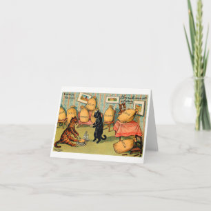 Katten die de Toekomst Voorspellen Je Zal een Fort Kaart