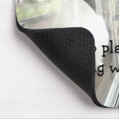 Katten die door het Venster worden gezeten Muismat (Hoek)