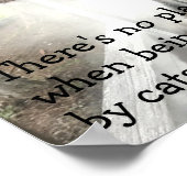 Katten die door het Venster worden gezeten Poster (Hoek)