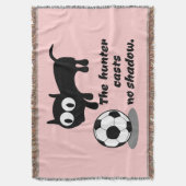 Katten die een bal jagen deken (Voorkant Verticaal)