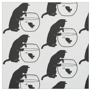 Katten die in de schaal van Silhouette terechtkome Stof