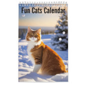 Katten die plezier hebben kalender (Hoes)