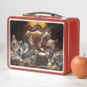 Katten die poker spelen (In situ)