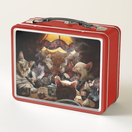 Katten die poker spelen (Achterkant)