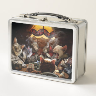 Katten die poker spelen