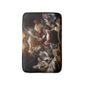 Katten die poker spelen badmat (Voorkant Verticaal)