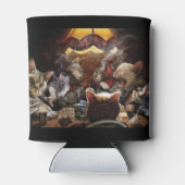 Katten die poker spelen blikjeskoeler (Achterkant)