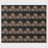 Katten die poker spelen cadeaupapier (Vlak)