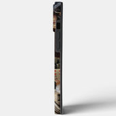 Katten die poker spelen Case-Mate iPhone case (Achterkant / Links)