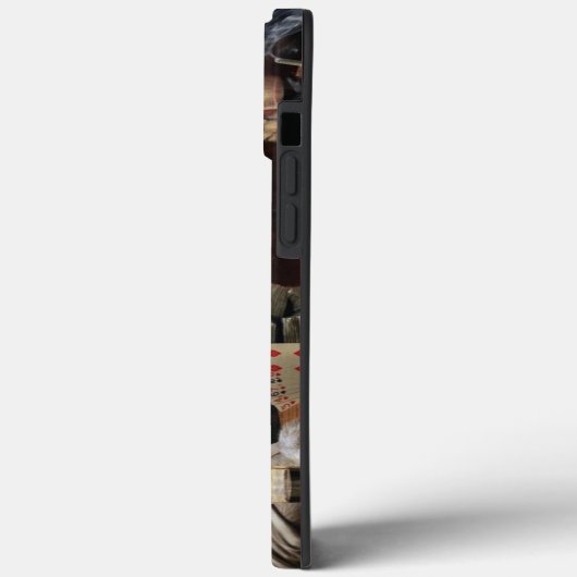 Katten die poker spelen Case-Mate iPhone case (Achterkant / Links)