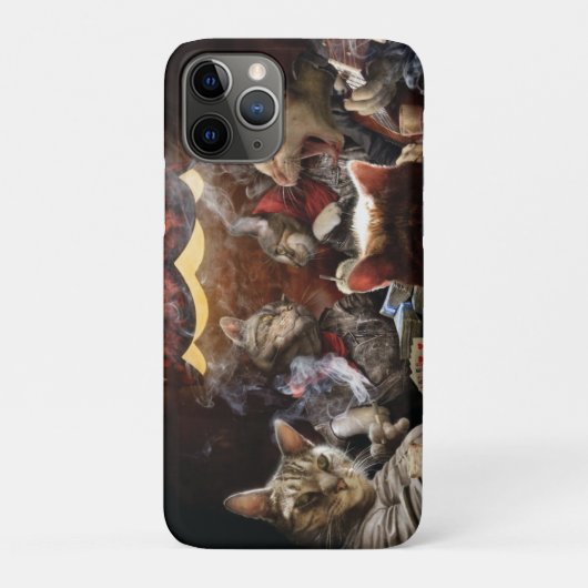 Katten die poker spelen Case-Mate iPhone case (Achterkant)