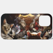 Katten die poker spelen Case-Mate iPhone case (Achterkant (horizontaal))