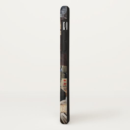 Katten die poker spelen Case-Mate iPhone case (Achterkant/links)