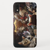 Katten die poker spelen Case-Mate iPhone case (Achterkant)