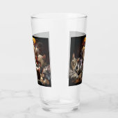 Katten die poker spelen glas (Rechts)