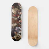 Katten die poker spelen persoonlijk skateboard (Voorkant)