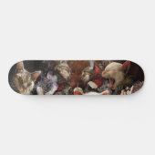 Katten die poker spelen persoonlijk skateboard (Horizontaal)