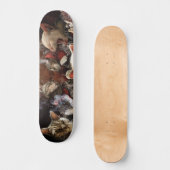 Katten die poker spelen persoonlijk skateboard (Voorkant)