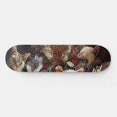 Katten die poker spelen persoonlijk skateboard (Horizontaal)