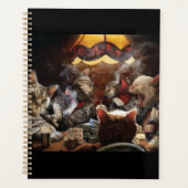 Katten die poker spelen planner (Voorkant)