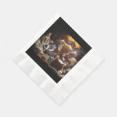 Katten die poker spelen servet (Hoek)