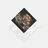 Katten die poker spelen servet (Hoek)