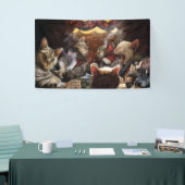 Katten die poker spelen spandoek (Beurs)