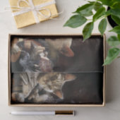 Katten die poker spelen tissuepapier (Geschenk)