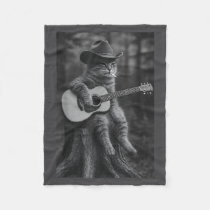 Katten die sigaretten roken Wasbeer Egel Grappige Fleece Deken