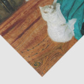 Katten die spelen door Arhrur Heyer Tissuepapier (Detail)