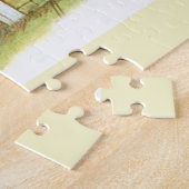 Katten die voetbal spelen kunst legpuzzel (Zijkant)