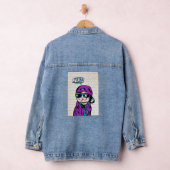 Katten die vragen stellen denim jacket (Hangar)