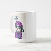 Katten die vragen stellen koffiemok (Voorkant links)