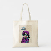 Katten die vragen stellen tote bag (Achterkant)