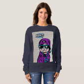 Katten die vragen stellen trui (Voorkant volledig)