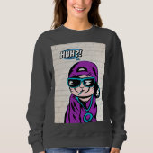 Katten die vragen stellen trui (Voorkant)