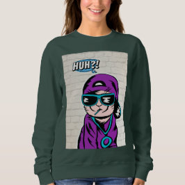 Katten die vragen stellen trui