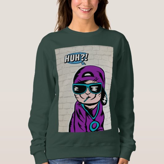 Katten die vragen stellen trui (Voorkant)