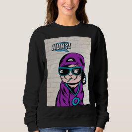 Katten die vragen stellen trui