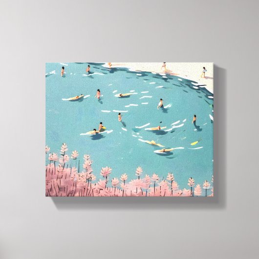 Katten, dieren, dieren, huisdieren, schattig, lief canvas afdruk (Voorkant)