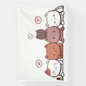 Katten, Dieren, Pret Spandoek (Verticaal)