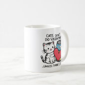 Katten doen geen Valentijnse... Kitten houdt van t Koffiemok (Voorkant rechts)