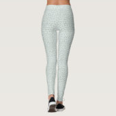 Katten Doodle Leggings – Saliegroen (Achterkant)