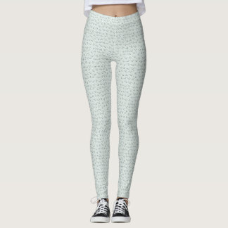 Katten Doodle Leggings – Saliegroen