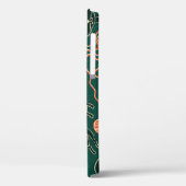 Katten : Doodle naadloos patroon Case-Mate iPhone Case (Achterkant / Links)